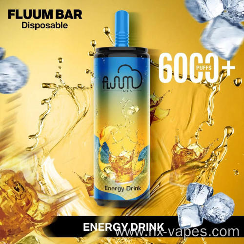 Rechargeable Fluum Bar 6000 Puffs Disposable Vape